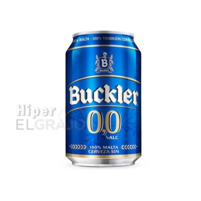 Lata Cerveza Buckler 0.0% 330ml..