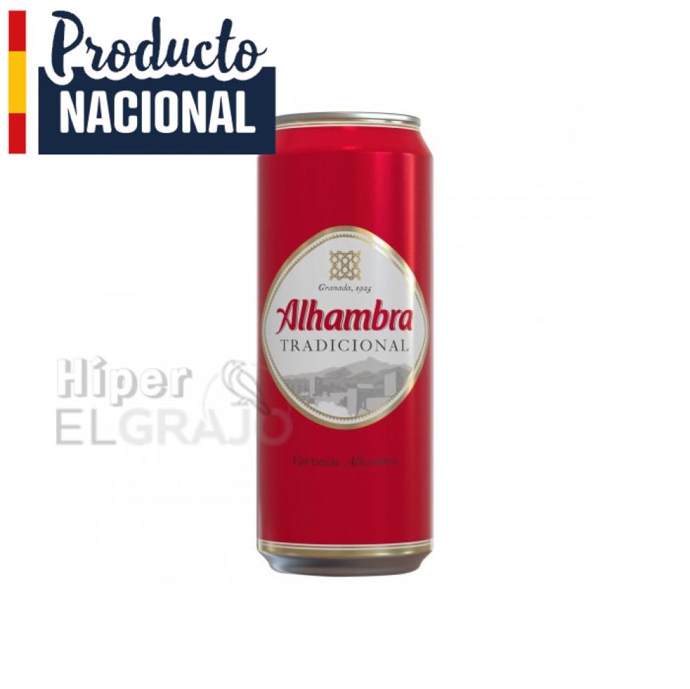 Lata de Cerveza Alhambra 500ml.