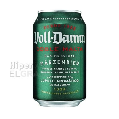 Lata Cerveza Voll-Damm 330ml.