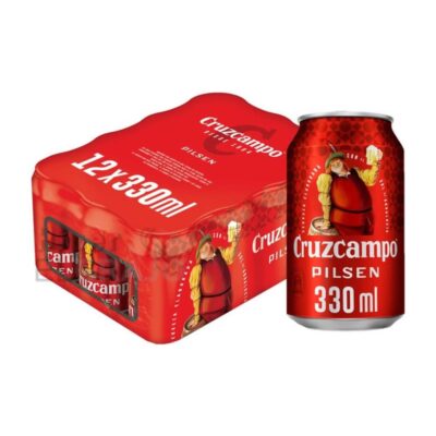 Cerveza Cruzcampo Lata Pack 12 Unidades.