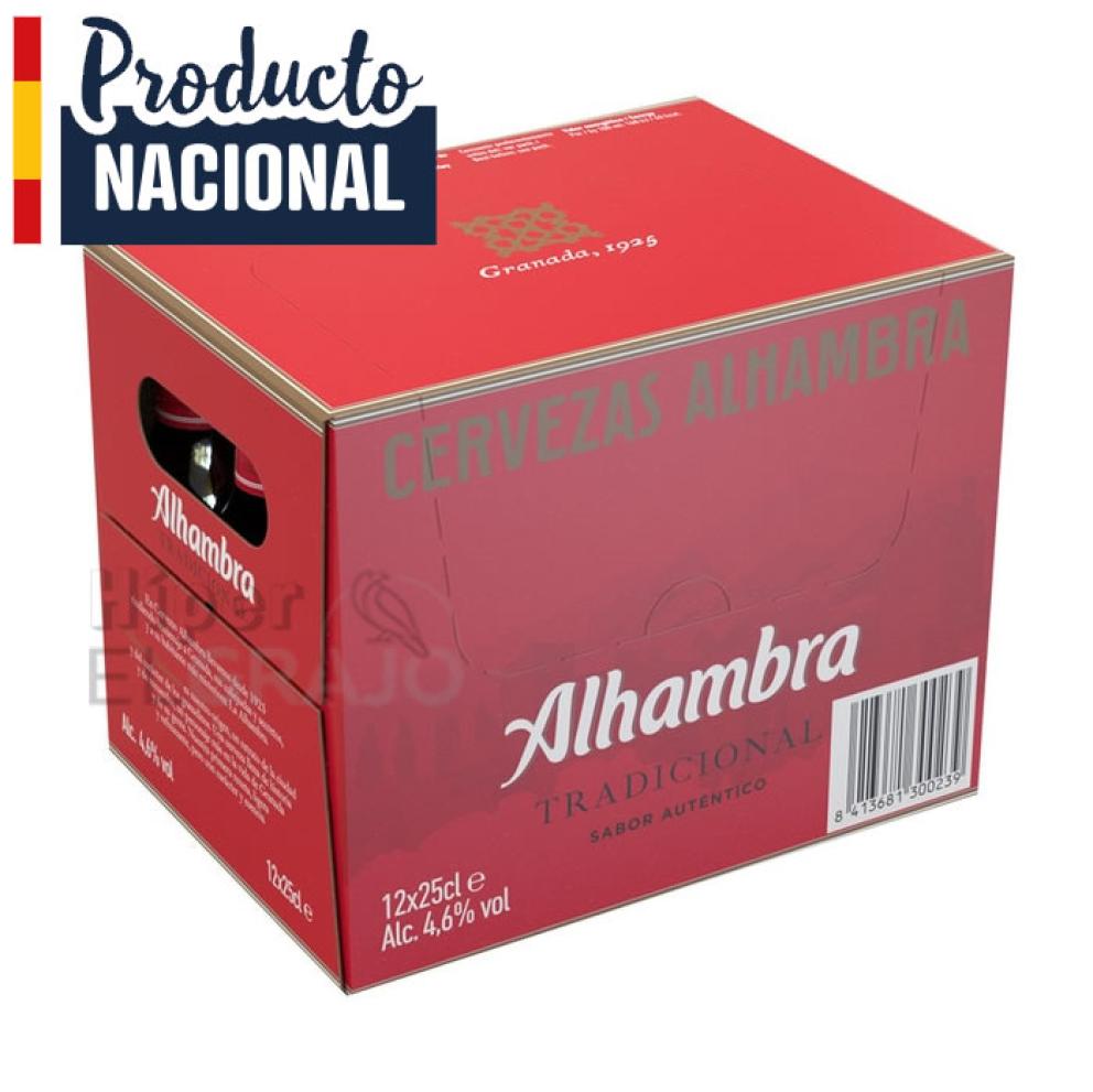 Cerveza Alhambra Pack 12, 25cl.