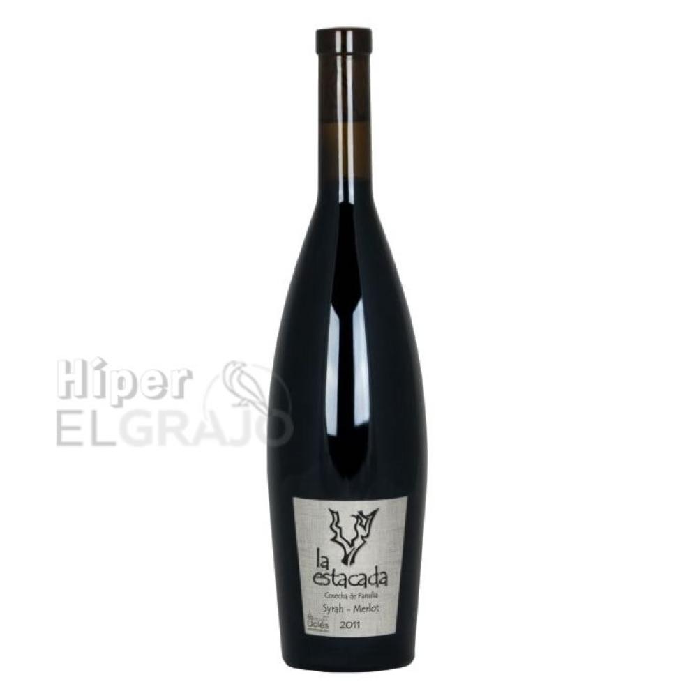 Vino La Estacada Syrah Merlot.
