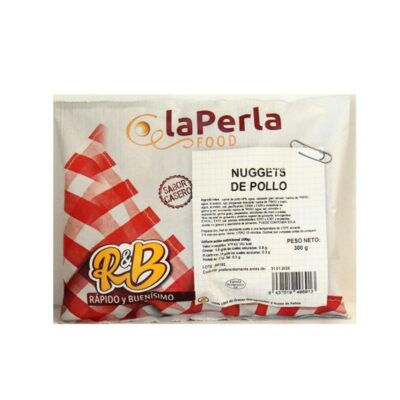 Nuggest de pollo La Perla bolsa de 300gr