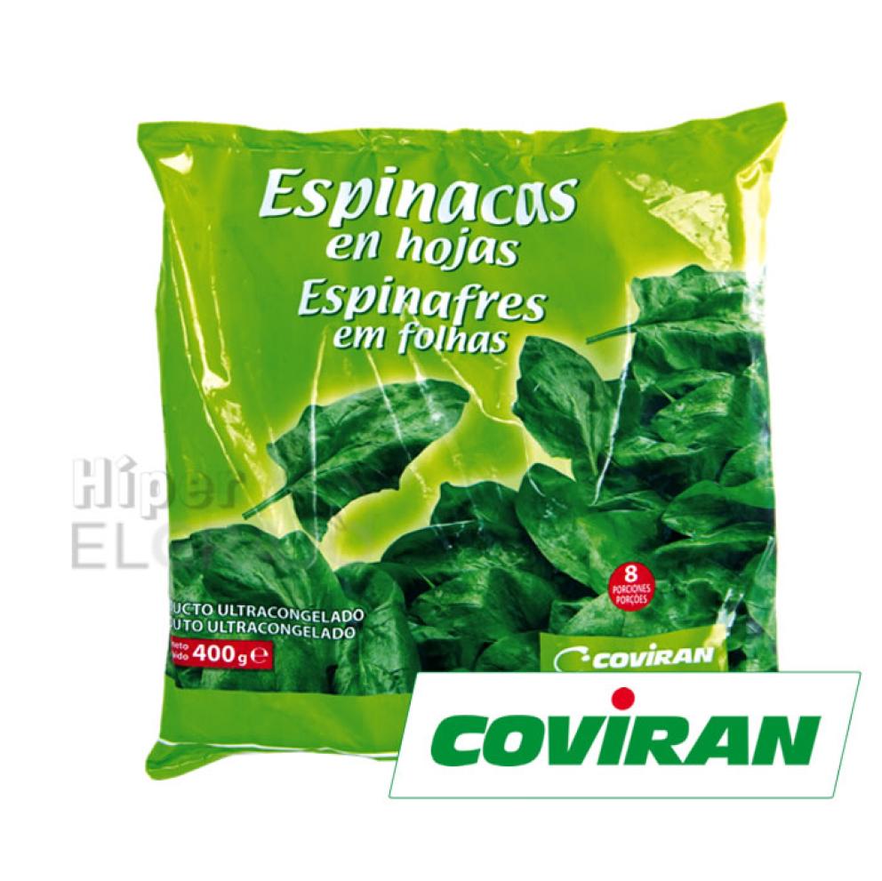 Hoja Espinacas Coviran 400gr.