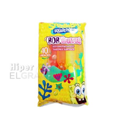 Polos Creamy y Bob Espoja Tubitos Sabores.