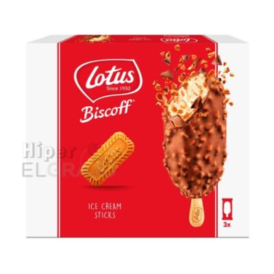 Helado Cacao Lotus Pack de 390ml.
