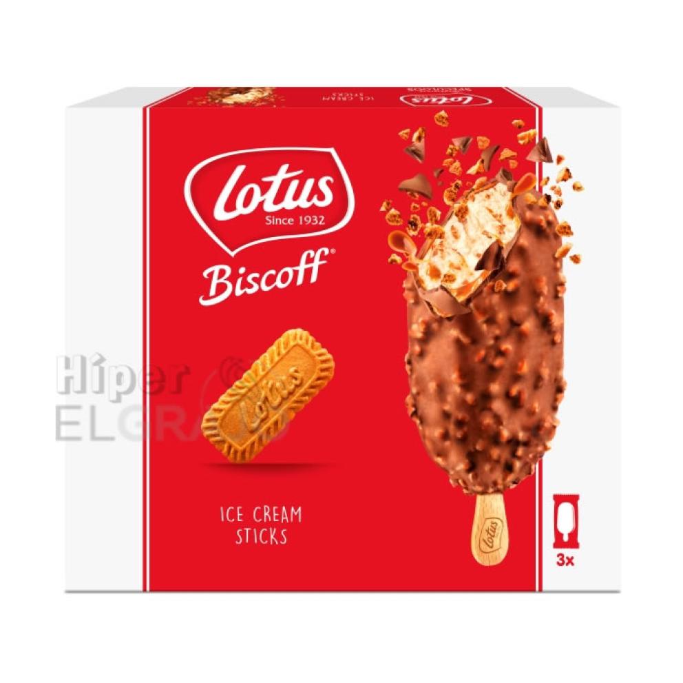 Helado Cacao Lotus Pack de 390ml.