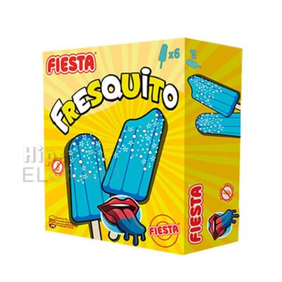 Helado Fresquito Pinta Lenguas Pack de 6 Unidades.