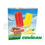 Polos de Fresa y Limón Coviran Pack de 10.
