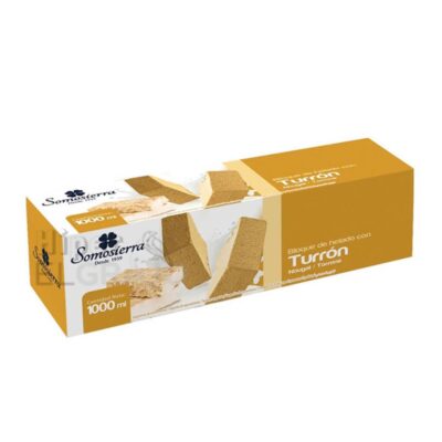 Barra de Helado Turron Somosierra.