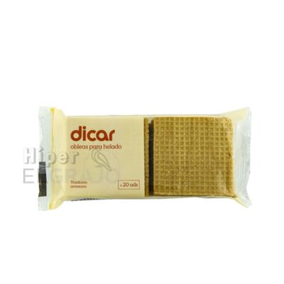 Galletas Corte Helado Dicar 20 Unidades, 35g.