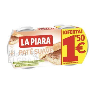 Pate Suave La Piara 2 Unidades.