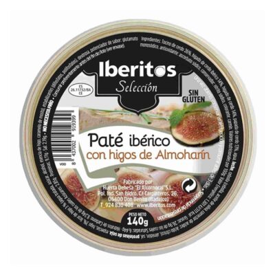 Paté Iberitos Higos 140gr
