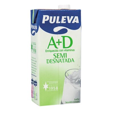 Leche Puleva semidesnatada brik 1lt