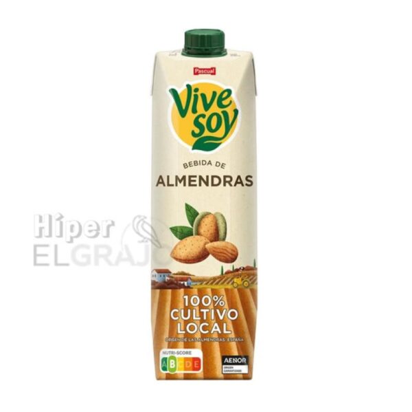 Bebida de Almendras Vive Soy 1lt.
