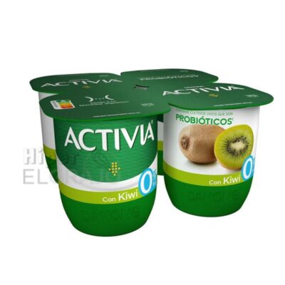 Danone Activia Kiwi Desnatado 4 Unidades