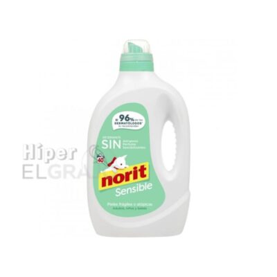 Detergente Liquido Norit Sensible 40 Lavados.