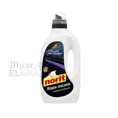 Detergente Norit 28 Lavados, Ropa Oscura Negro.