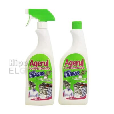 Desengrasante Pistola Agerul 750ml + Recambio.