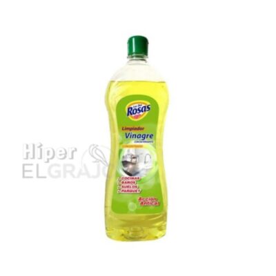 Las Dos Rosas, Vinagre de Limpieza con Detergente 1.25l.