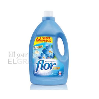 Suavizante Flor Azul 44 lavados, 1.980 ml.