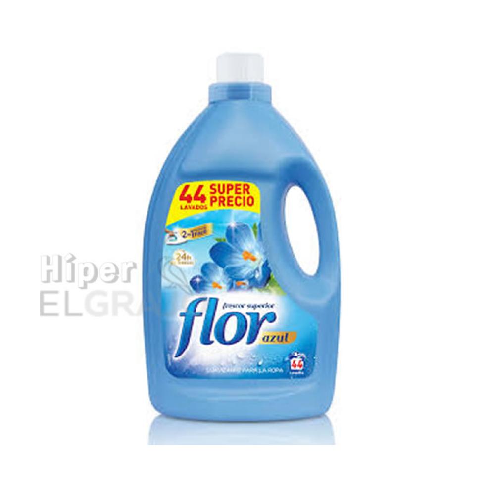 Suavizante Flor Azul 44 lavados, 1.980 ml.