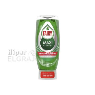 Vajillas Fairy Maxi Poder 440ml.