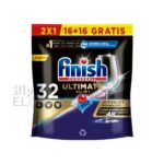 Lavavajillas Finish Ultimate 16+16.
