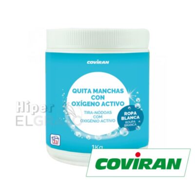 Quitamanchas Coviran Ropa Blanca Oxigeno Activo 1kg.