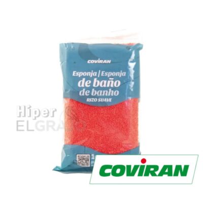 Esponja Coviran Rizo Unidad Rectangular.