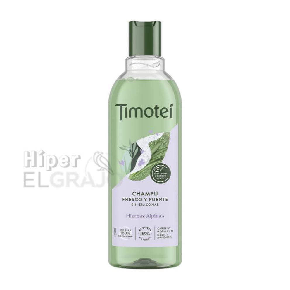 Champu Timotei Hiervas Alpinas 400ml.