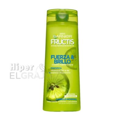 Champú Fructis Fuerza Y Brillo 360ml.