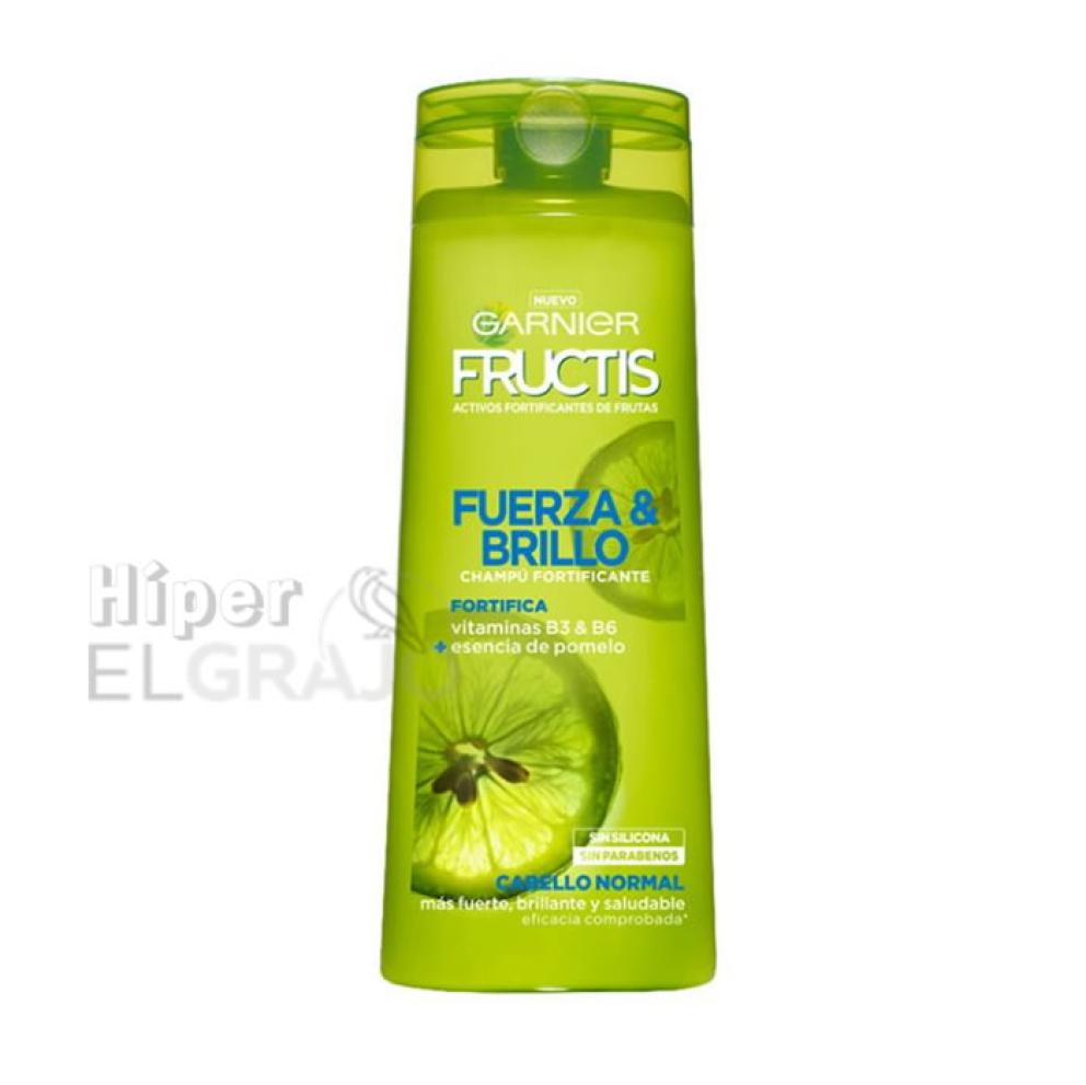 Champú Fructis Fuerza Y Brillo 360ml.
