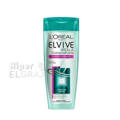 Champú Elvive Arcilla Extraordinaria 370ml.