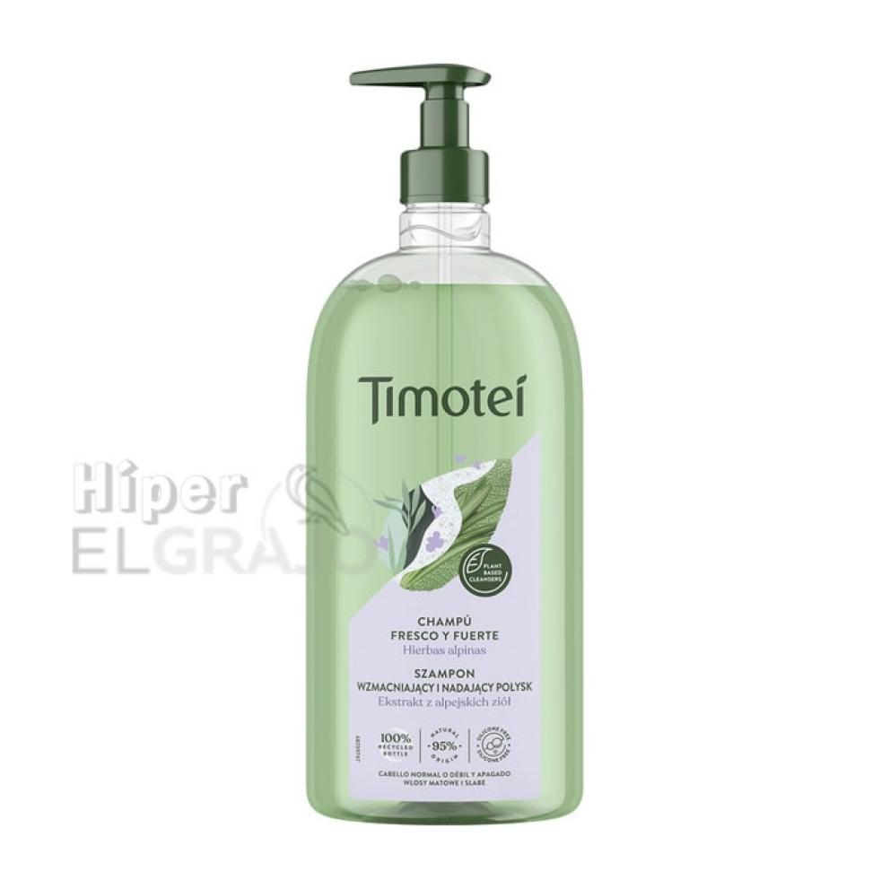 Champú Timotei Fresco Fuerte 750ml.