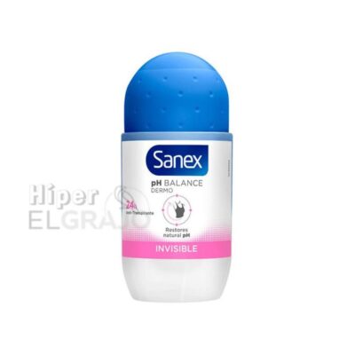 Desodorante Sanex Rollon Dermo Invisible 50ml.