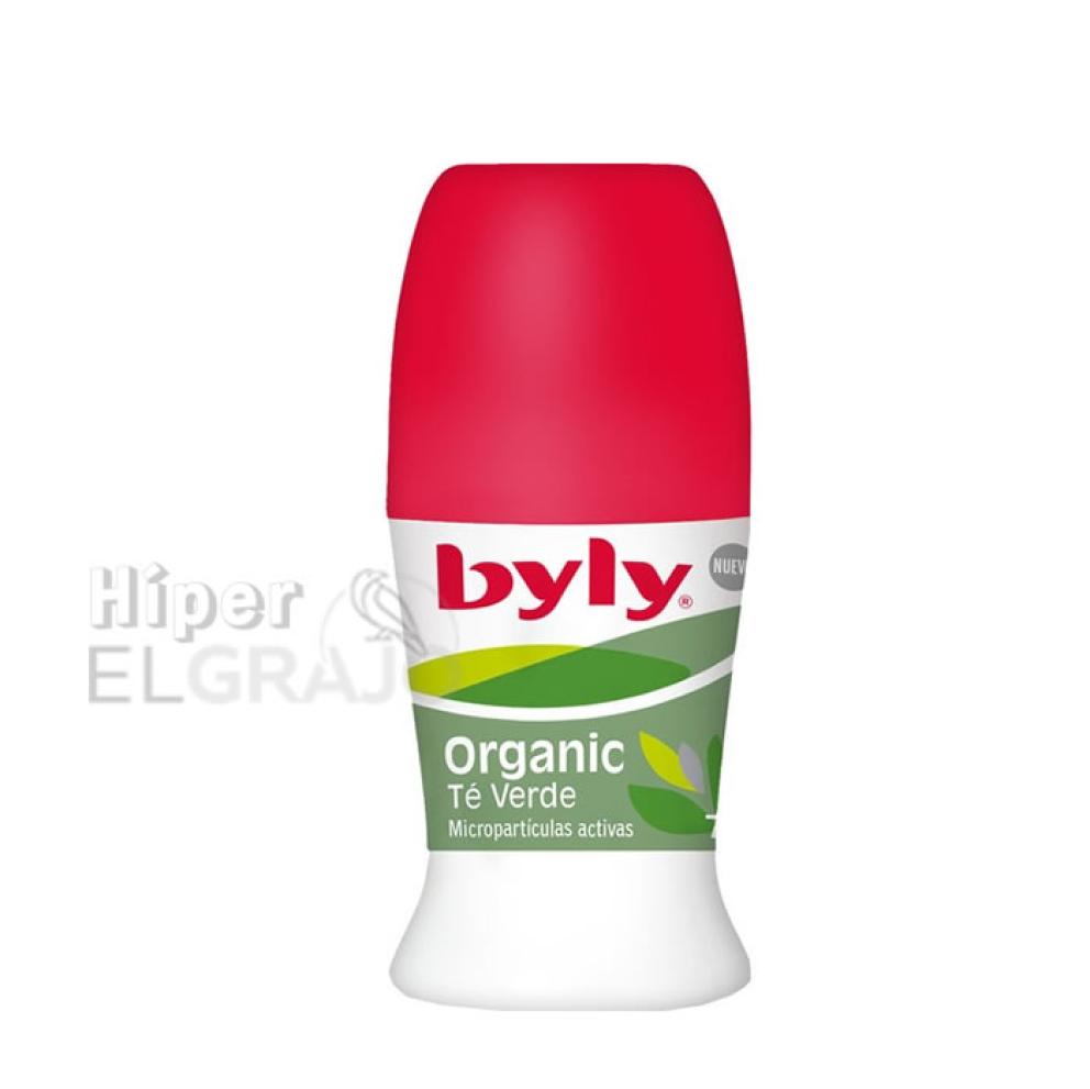 Desodorante Rollon Byly Organic Té Verde 50ml.
