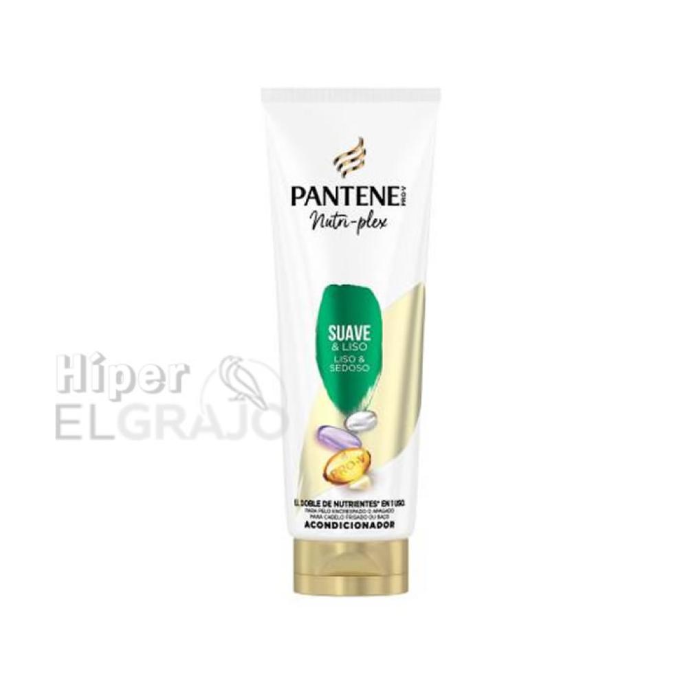 Acondicionador Pantene 180ml Suave y Liso.