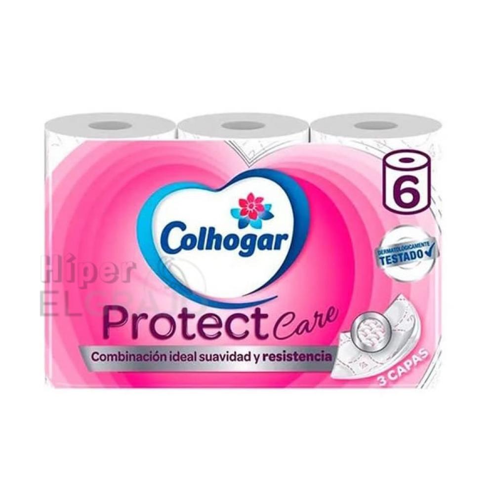 Papel Colhogar Protect Care Pack de 6 Unidades.