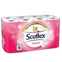 Papel Higiénicos Scottex 16 Royos Original.