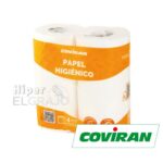 Papel Higiénico Coviran 4 Rollos 2 Capas Blanco.