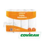 Papel Coviran 24 Rollos 2 Capas Higiénico.