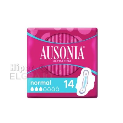 Compresa Ausonia 14 Unidades Normal Alas.