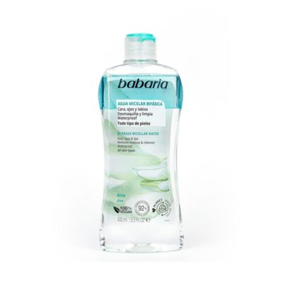 Agua micelar BABARIA 400ml