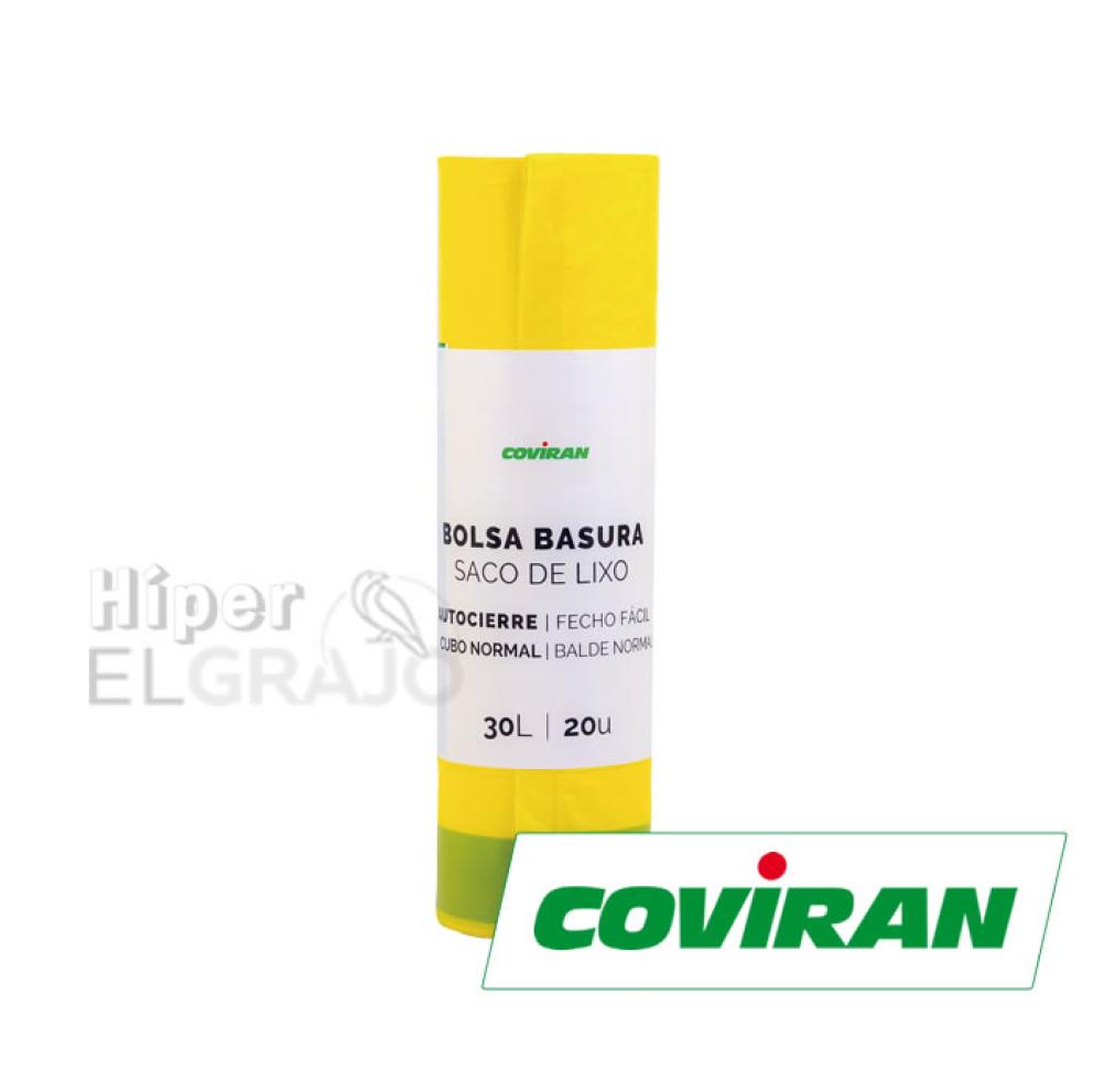 Bolsas de Basura Coviran 30l, 20 Unidades.