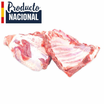 Costilla de cerdo semi carnuda