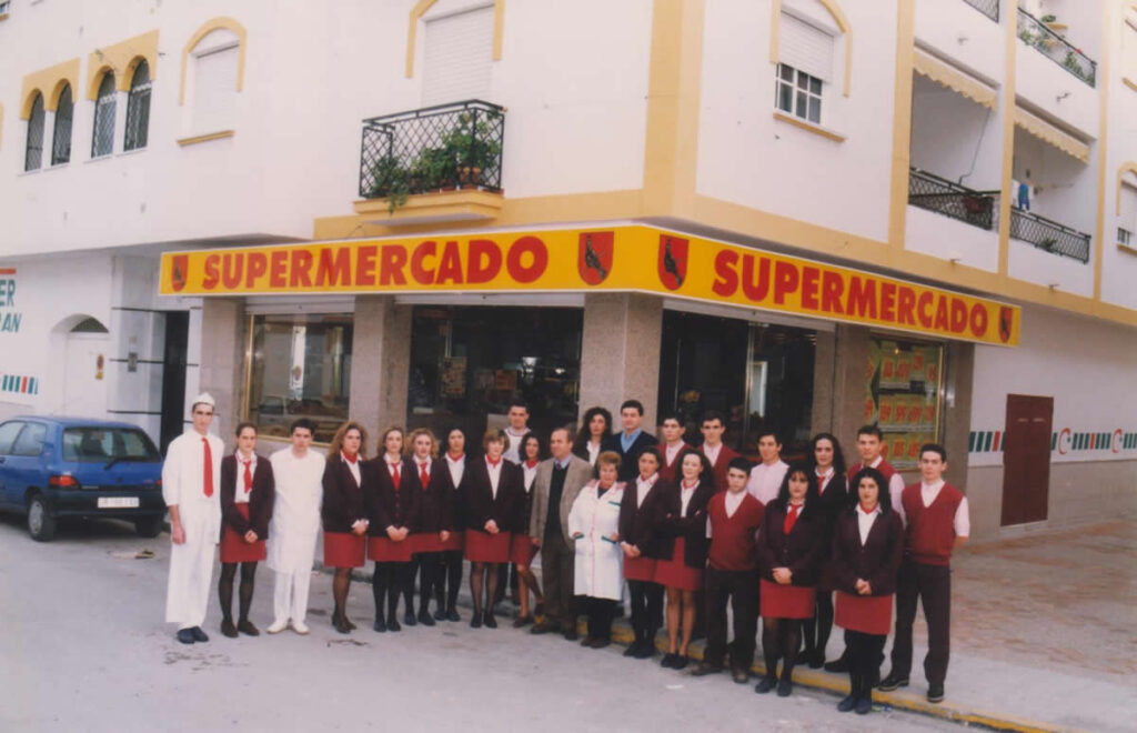 Antes de la reforma, con todo el equipo