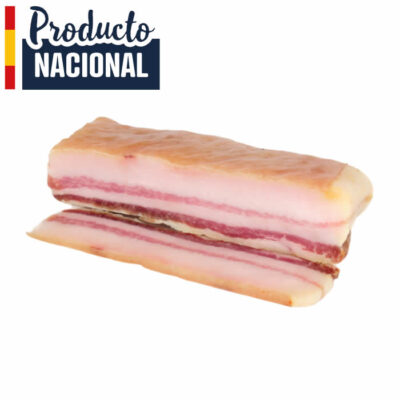 Panceta ibérica salada