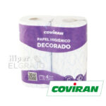 Papel Higiénico Coviran 4 Unidades 3 Capas Decorado.